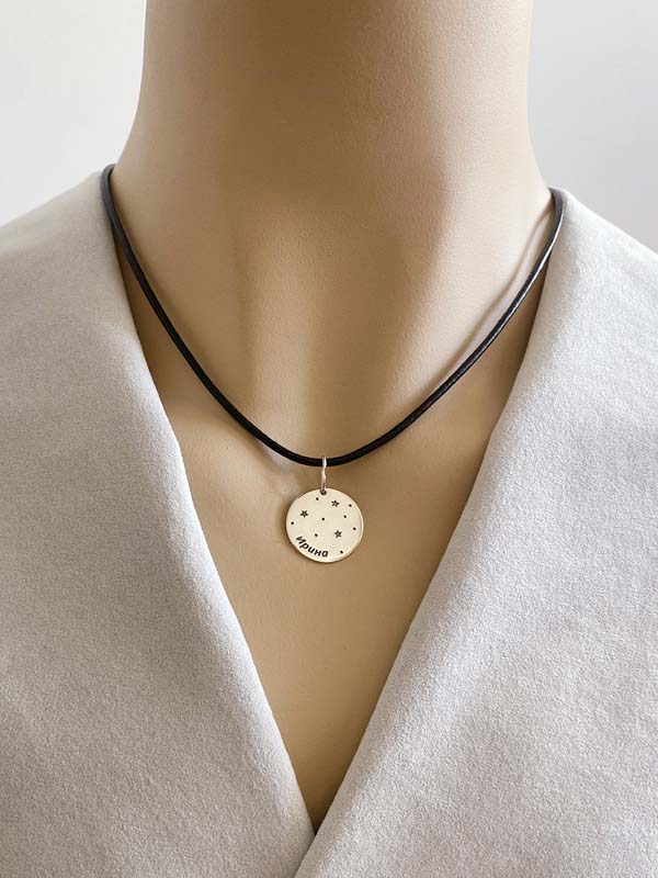 Серебряная подвеска с именем "Ирина" (Ag 925)