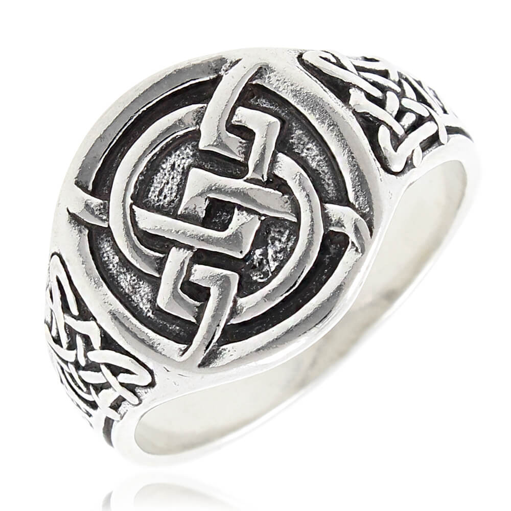 Серебряное кольцо "Викинг" (Ag 925)
