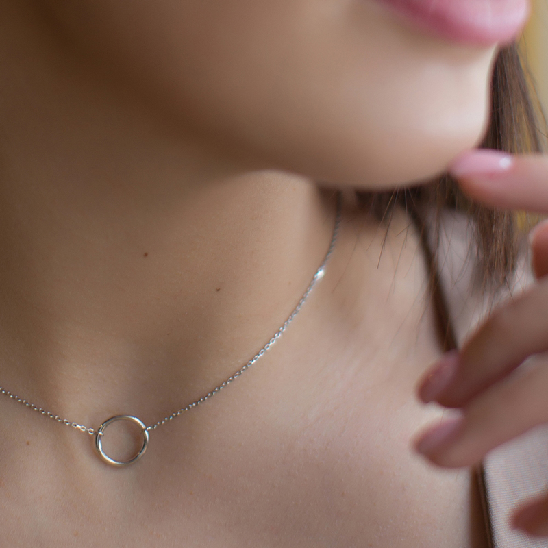 Серебряное колье (Ag 925)