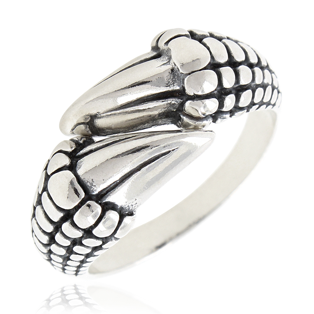 Серебряное кольцо "Коготь дракона" (Ag 925)