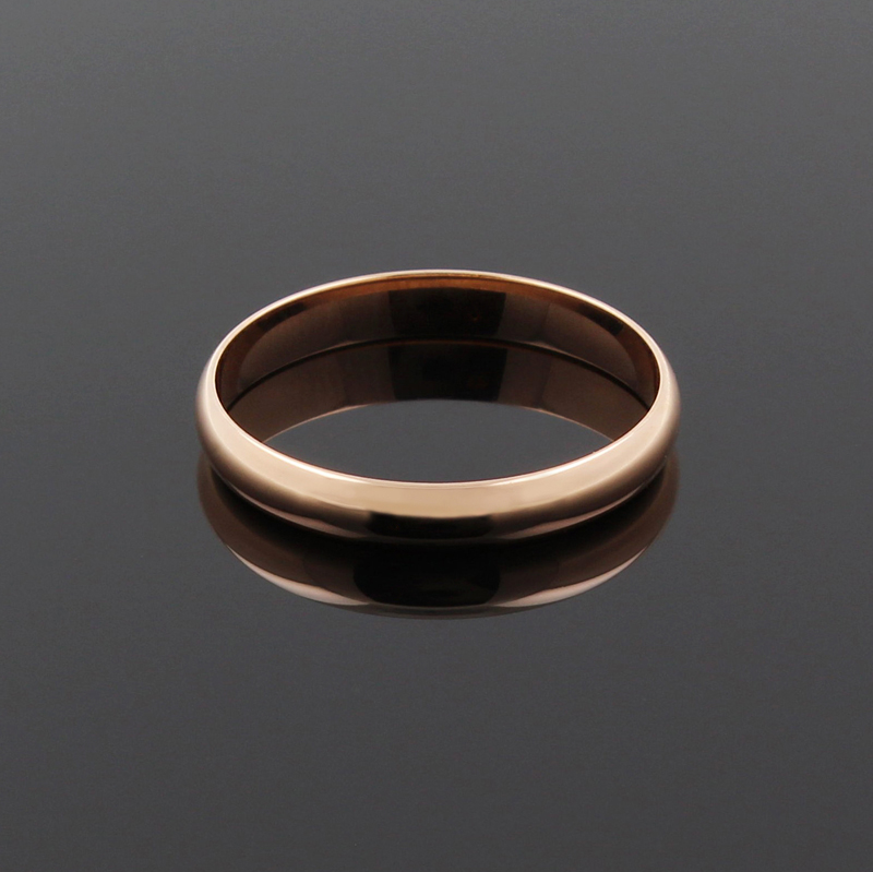 Обручальное кольцо из серебра 3,5мм 93110001 (Ag 925)