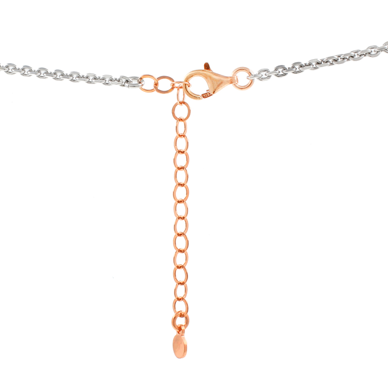 Серебряное колье с золочением (Ag 925)