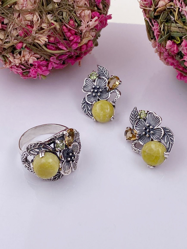 Серебряные серьги (Ag 925)