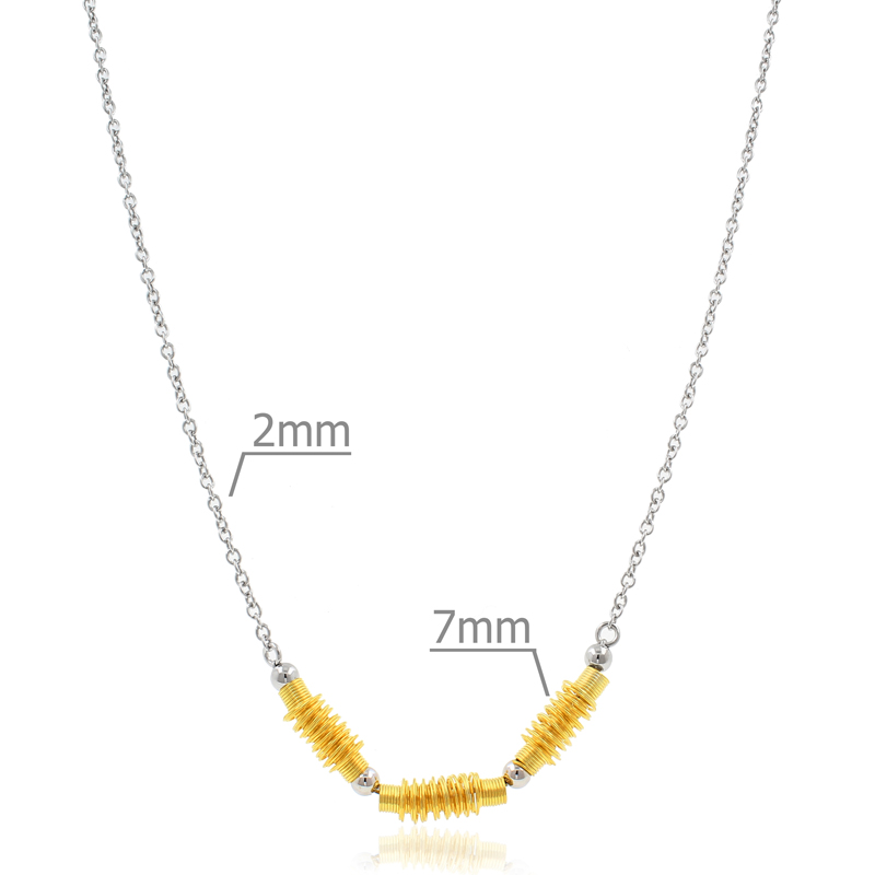Серебряное колье с золочением (Ag 925)