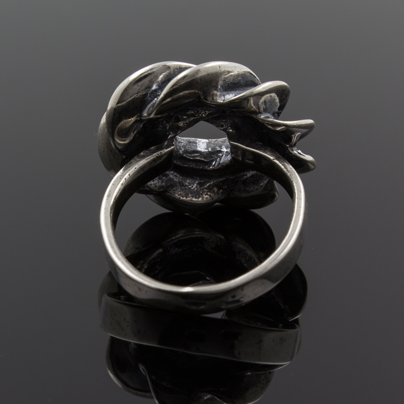 Этнические кольцо из серебра (Ag 925)