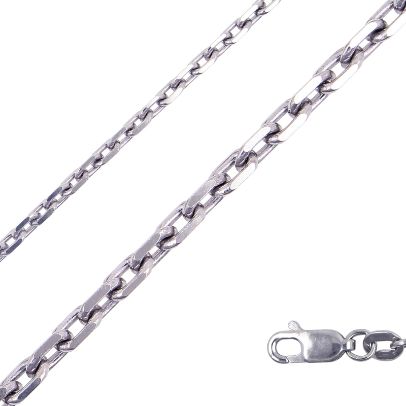 Серебряная цепочка плетения "Якорное" НЦ 22-206-3 (Ag 925)