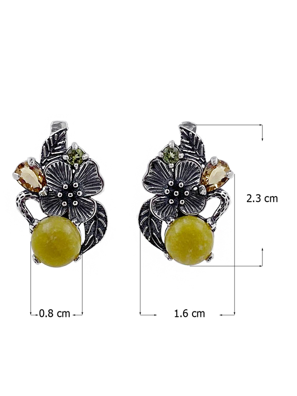Серебряные серьги (Ag 925)